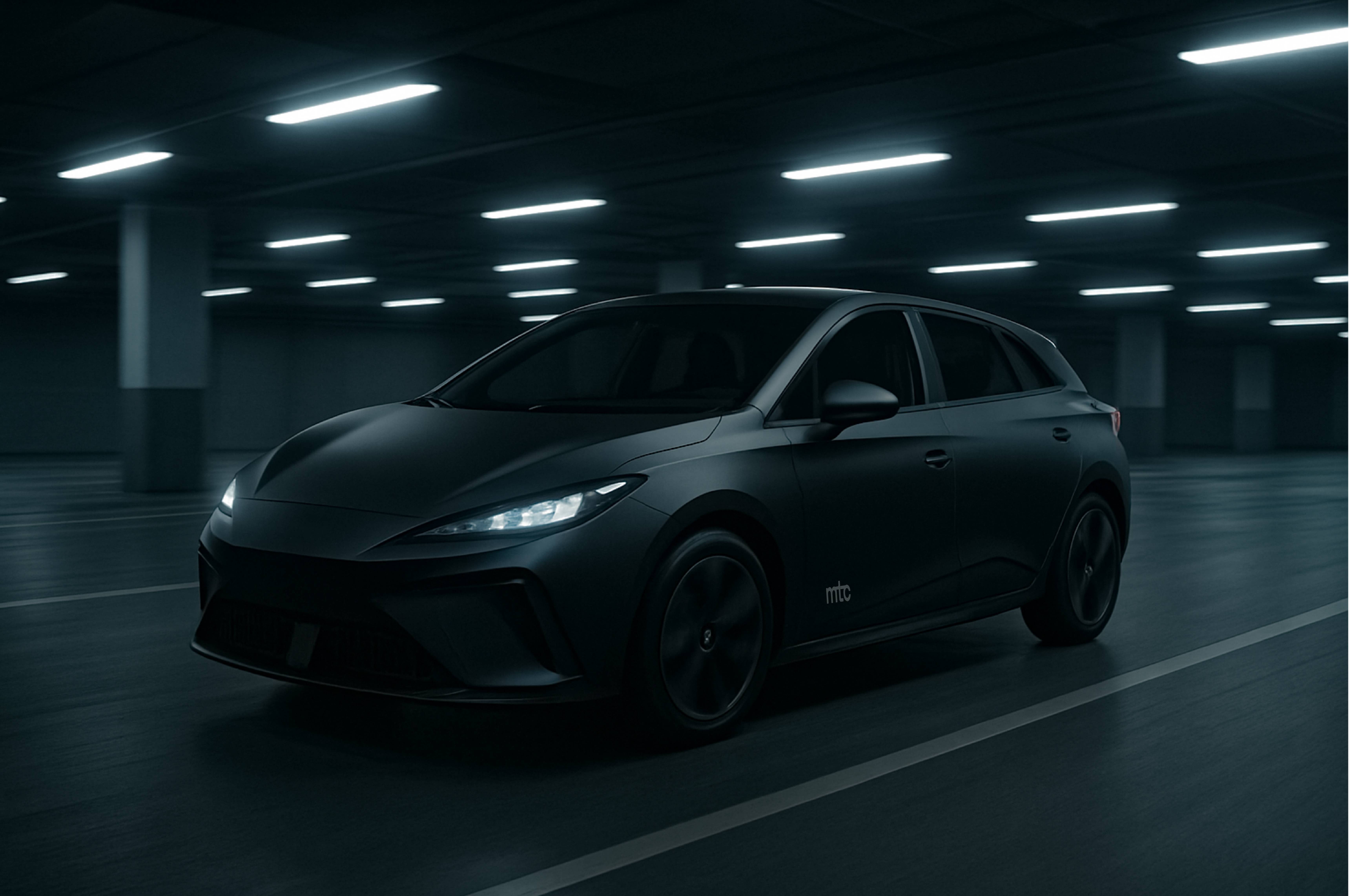 Car in garage